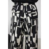 ジオメトリックパターンイージーパンツ | AZUL BY MOUSSY | 詳細画像9 