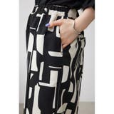 ジオメトリックパターンイージーパンツ | AZUL BY MOUSSY | 詳細画像10 