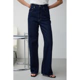 One Wash1 | AZUL DENIM ハイウエストワイドデニム | AZUL BY MOUSSY