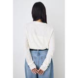ドライタッチ ヘンリーネックトップス | AZUL BY MOUSSY | 詳細画像4 