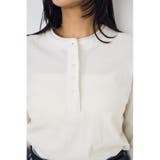 ドライタッチ ヘンリーネックトップス | AZUL BY MOUSSY | 詳細画像6 