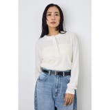 O/WHT1 | ドライタッチ ヘンリーネックトップス | AZUL BY MOUSSY
