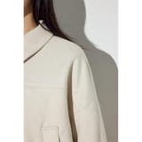 フェイクスエードショートブルゾン | AZUL BY MOUSSY | 詳細画像13 