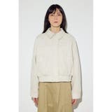 フェイクスエードショートブルゾン | AZUL BY MOUSSY | 詳細画像9 