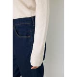 格上げ ヘンリーネックデザインニットトップス | AZUL BY MOUSSY | 詳細画像8