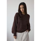 ブークレードルマンニットトップス | AZUL BY MOUSSY | 詳細画像23 