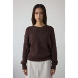 ブークレードルマンニットトップス | AZUL BY MOUSSY | 詳細画像25 