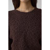 ブークレードルマンニットトップス | AZUL BY MOUSSY | 詳細画像28 