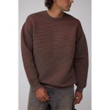 ミックスカラーリップル編みニットトップス | AZUL BY MOUSSY | 詳細画像12 