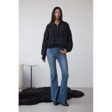 ラメベロアハーフZIPニットトップス | AZUL BY MOUSSY | 詳細画像13 