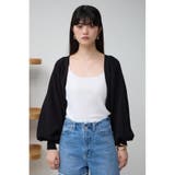 ショートニットボレロ | AZUL BY MOUSSY | 詳細画像4