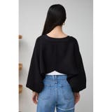 ショートニットボレロ | AZUL BY MOUSSY | 詳細画像6