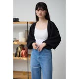 ショートニットボレロ | AZUL BY MOUSSY | 詳細画像2