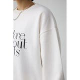 ロゴスウェットトップス | AZUL BY MOUSSY | 詳細画像9 