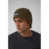 KHA | ダメージニットキャップ | AZUL BY MOUSSY