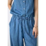 ライトオンスデニムオールインワン | AZUL BY MOUSSY | 詳細画像10