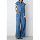 ライトオンスデニムオールインワン | AZUL BY MOUSSY | 詳細画像2