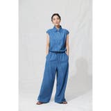 ライトオンスデニムオールインワン | AZUL BY MOUSSY | 詳細画像5