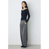 クロスデザイン長袖ニットトップス | AZUL BY MOUSSY | 詳細画像14