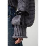 リボンモチーフニット | AZUL BY MOUSSY | 詳細画像30 