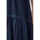 デニムライクギャザーフレアスカート | AZUL BY MOUSSY | 詳細画像21