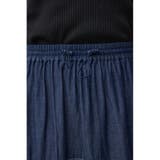 デニムライクギャザーフレアスカート | AZUL BY MOUSSY | 詳細画像19 