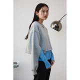 クロップドスウエットトップス | AZUL BY MOUSSY | 詳細画像33 