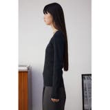 ダイヤネック長袖リブトップス | AZUL BY MOUSSY | 詳細画像17 