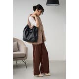 チェーンハンドルギャザートートバッグ | AZUL BY MOUSSY | 詳細画像2