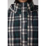 B-HEAT フード付き中綿チェックジャケット | AZUL BY MOUSSY | 詳細画像9 