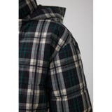 B-HEAT フード付き中綿チェックジャケット | AZUL BY MOUSSY | 詳細画像11 