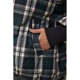 B-HEAT フード付き中綿チェックジャケット | AZUL BY MOUSSY | 詳細画像13 