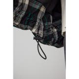 B-HEAT フード付き中綿チェックジャケット | AZUL BY MOUSSY | 詳細画像16 