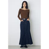 AZUL DENIM マーメイドスカート | AZUL BY MOUSSY | 詳細画像13