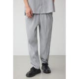 L/GRY1 | タック楊柳リラックスパンツ | AZUL BY MOUSSY