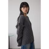 スイッチングフリンジニット | AZUL BY MOUSSY | 詳細画像13