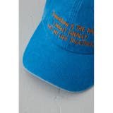 ウォッシュ加工フロントメッセージキャップ | AZUL BY MOUSSY | 詳細画像35 