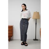 カレッジプリントビックTシャツ | AZUL BY MOUSSY | 詳細画像23