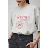 L/GRY1 | カレッジプリントビックTシャツ | AZUL BY MOUSSY