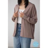 D/BEG3 | C/T冷感 ニットカーディガン | AZUL BY MOUSSY