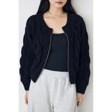 ダブルジップニットカーディガン | AZUL BY MOUSSY | 詳細画像12 