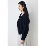 ダブルジップニットカーディガン | AZUL BY MOUSSY | 詳細画像13 