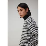 総柄編みタートルネックニット | AZUL BY MOUSSY | 詳細画像1