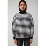 総柄編みタートルネックニット | AZUL BY MOUSSY | 詳細画像4
