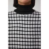 総柄編みタートルネックニット | AZUL BY MOUSSY | 詳細画像7