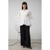 プリーツリラックスワイドパンツ | AZUL BY MOUSSY | 詳細画像15 