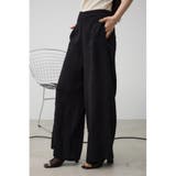 BLK | プリーツリラックスワイドパンツ | AZUL BY MOUSSY