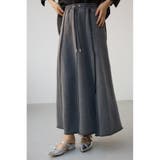 BLK | ビンテージライクウラケスカート | AZUL BY MOUSSY