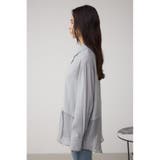C/T冷感 切替シアーデザインシャツ | AZUL BY MOUSSY | 詳細画像37 