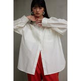 リラテックコットンルーズシャツ | AZUL BY MOUSSY | 詳細画像2 